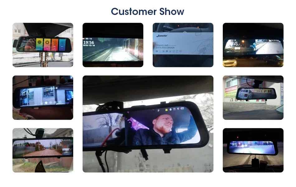 10.26 Inch Portable Wireless Carplay Screen HD Rear Reversing Camera Car Radio DVR MP5 Multimedia Video Player Android Auto