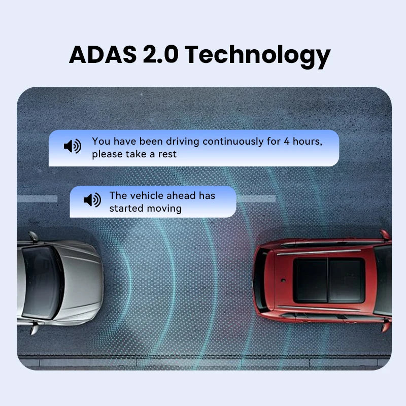 2025 New DDPAI Dash Cam Z50 Pro 4K Car Camera Night Vision 5GHz Wi-Fi GPS ADAS 24H Parking Monitor Support Front and Rear Cam