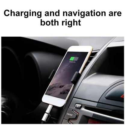 Car Phone Automobile Clamp For All Mobile Phones Dashboard Windshield Vent Hands Free Phone Holder Stand