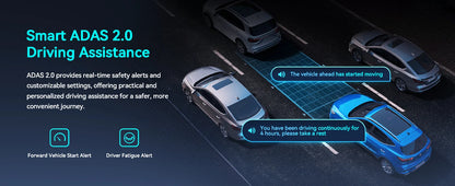 2025 New DDPAI 4K Dash Cam Z60 Pro Support Front and Rear Car Camera SONY STARVIS2 678 Sensor 5GHz Wi-Fi GPS ADAS Car DVR