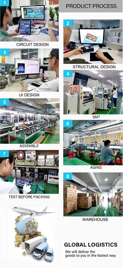 Portable Touch Screen 7inch IPS CarPlay Android Auto Car Radio Multimedia Video Player GPS Navigation  Wifi  Rear View Camera