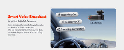 REDTIGER Dash Cam 4K Front and Rear WiFi GPS Car Camera for Parking Mode Car Dvr for Night Vision Car Recorder By App Control