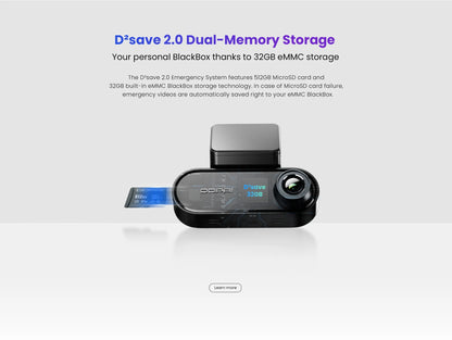 DDPAI Dash Cam N5 Dual Front and Rear 4K Ultra HD Resolution Dash Camera NightVIS ADAS GPS Auto record