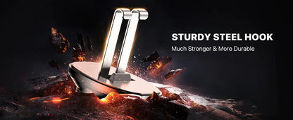 Car Phone Holder Phone Holders for Your Car with Metal Hook Clip Air Vent Cell Phone Stand Car Mount Universal