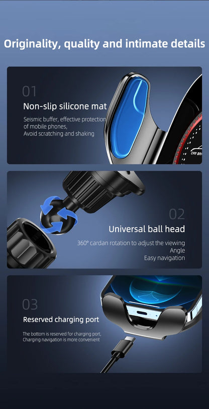 Mobile Phone Holder Suitable for Your car Mobile Phone Household Universal car Holder Suitable for iPhone, Android Smartphones