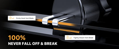 Car Phone Holder Phone Holders for Your Car with Metal Hook Clip Air Vent Cell Phone Stand Car Mount Universal