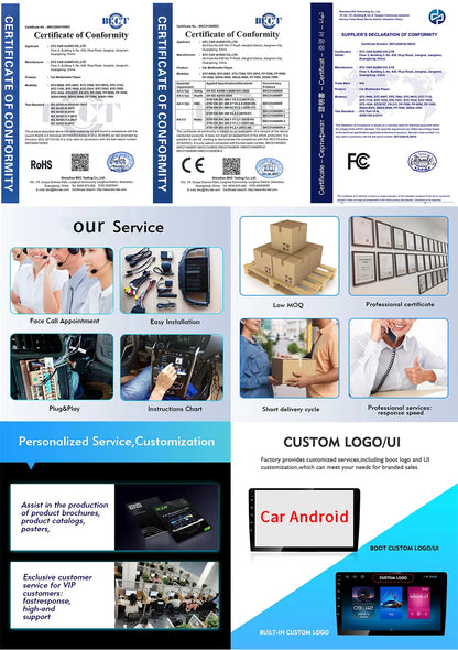 Portable Touch Screen 7inch IPS CarPlay Android Auto Car Radio Multimedia Video Player GPS Navigation  Wifi  Rear View Camera