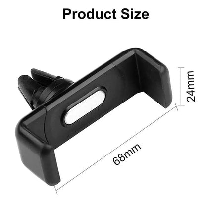 Car Phone Automobile Clamp For All Mobile Phones Dashboard Windshield Vent Hands Free Phone Holder Stand