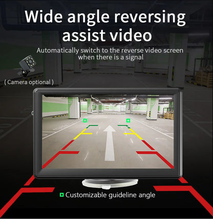 BQCC 7" HD Universal Car MP5 Portable Car Player Wireless Carplay Android Auto Mirrorlink BT USB SD FM transmission car stereo