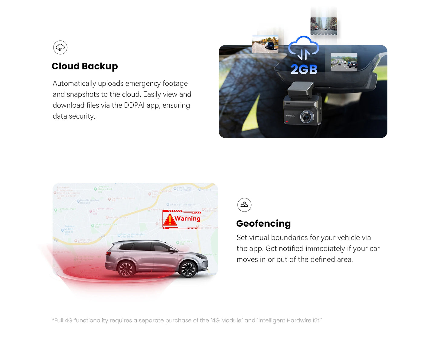 2025 New DDPAI Dash Cam Z50 Pro 4K Car Camera Night Vision 5GHz Wi-Fi GPS ADAS 24H Parking Monitor Support Front and Rear Cam