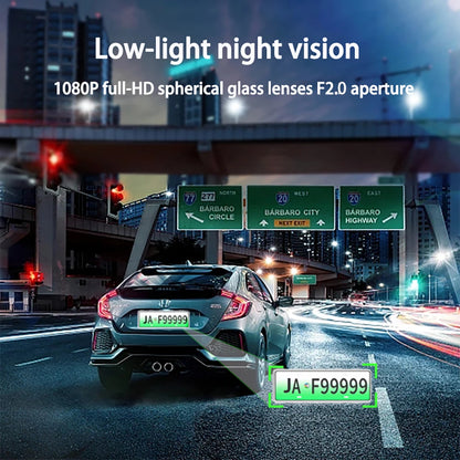 1080P Car Dvr 2/3 Camra Dash Cam for Cars Camera for Vehicle Recorder Video Front Optional Rear Camera  Night Vision Dashcam