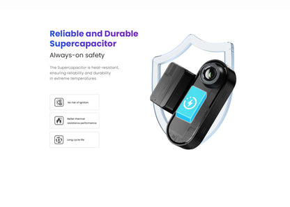 DDPAI Dash Cam N5 Dual Front and Rear 4K Ultra HD Resolution Dash Camera NightVIS ADAS GPS Auto record